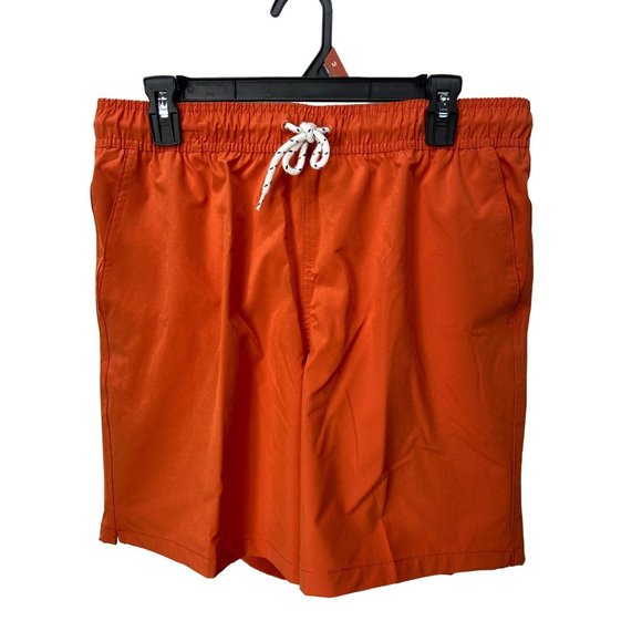 George Swim Trunks Men Quick Dry Stretch Beach‎ Shorts 5 Inch Inseam Size Medium - Picture 1 of 11